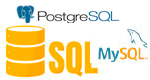MySQL, PostgreSQL